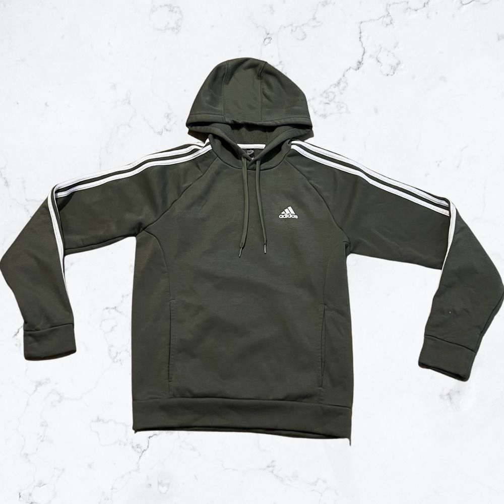 Adidas PrimeGreen Hooded Fleece Sweatshirt Hoodie SZ Small